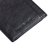 Slim Minimalist Front Pocket RFID Blocking Leather Wallets for Men (simple packaging)