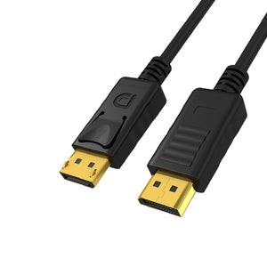 High Speed Bi-directional DisplayPort Cable, DP to DP, Male to Male Cable, Gold-Plated Cord, Supports 4K@60Hz, 2K@144Hz for Gaming Monitor, Graphics Card, TV, PC, Laptop - 5.9 Feet / 1.8 meter