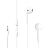Wired EarBuds with 3.5mm Headphone Plug - White