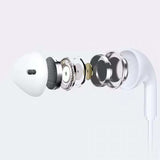 Wired EarBuds with 3.5mm Headphone Plug - White